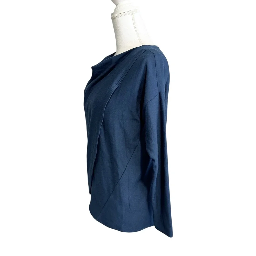 JJ Winks Womens Blue Knit Sweater Weather Top‎ Size XS Long Sleeve
